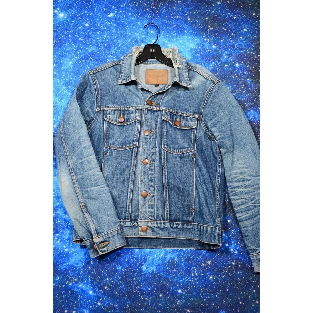 Freenote Cloth USA Selvedge Denim Type 3 Trucker Japan Jacket Faded Freedom M